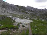 Passo Gardena - Lech de Crespeina
